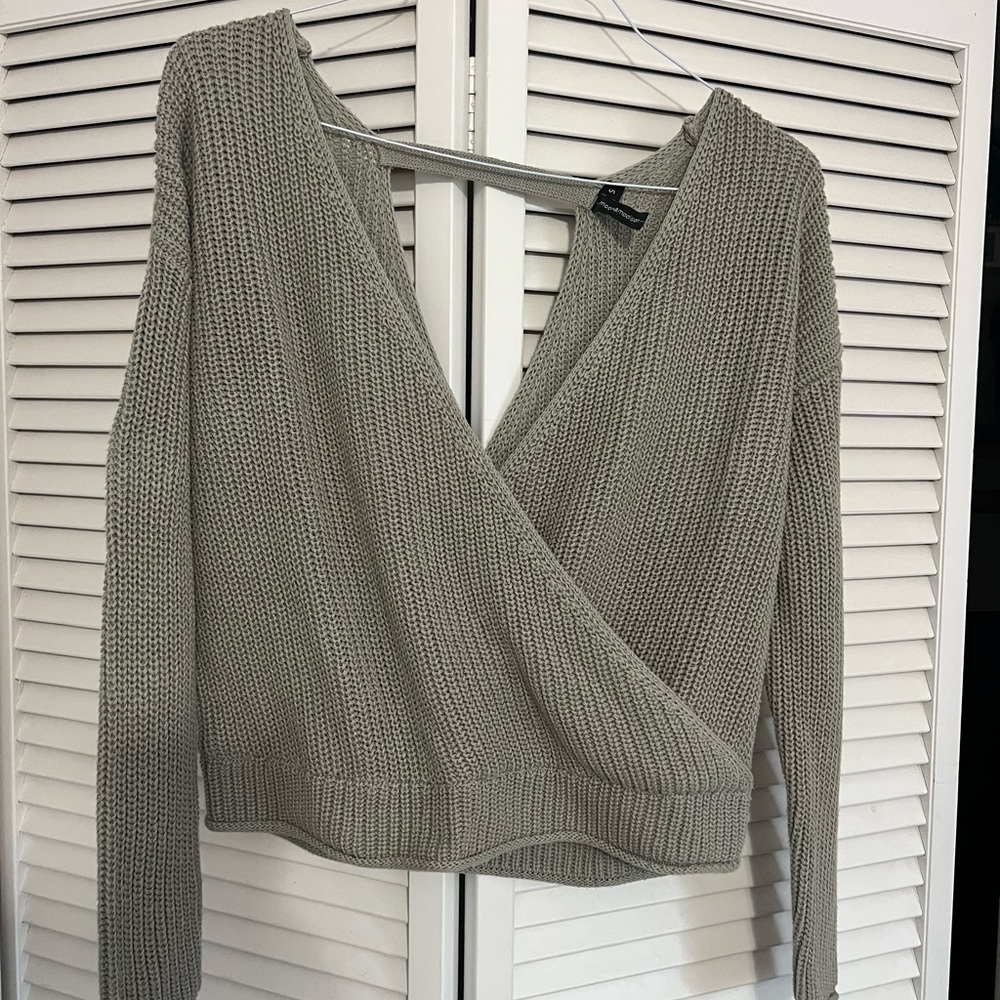 Women's Light Green Sweater